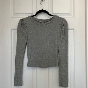 Papaya Long Sleeve Top